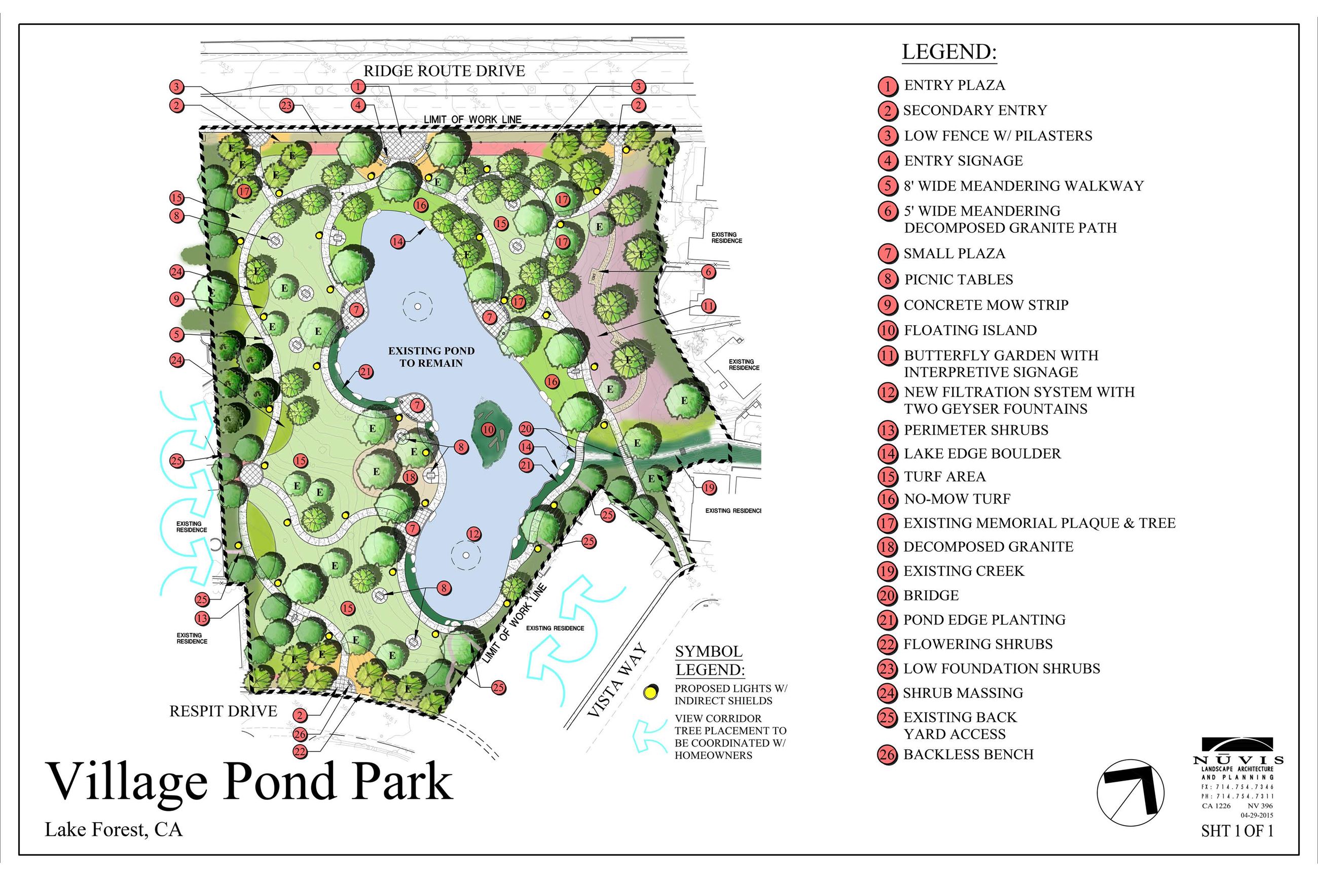 Village Pond Park Final Design