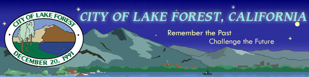 City of Lake Forest - night