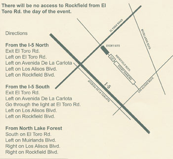 Celebrate El Toro Road